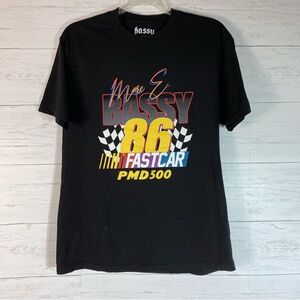 Marc E. Bassy 86 Fastcar PMD 500 graphic tshirt size Large